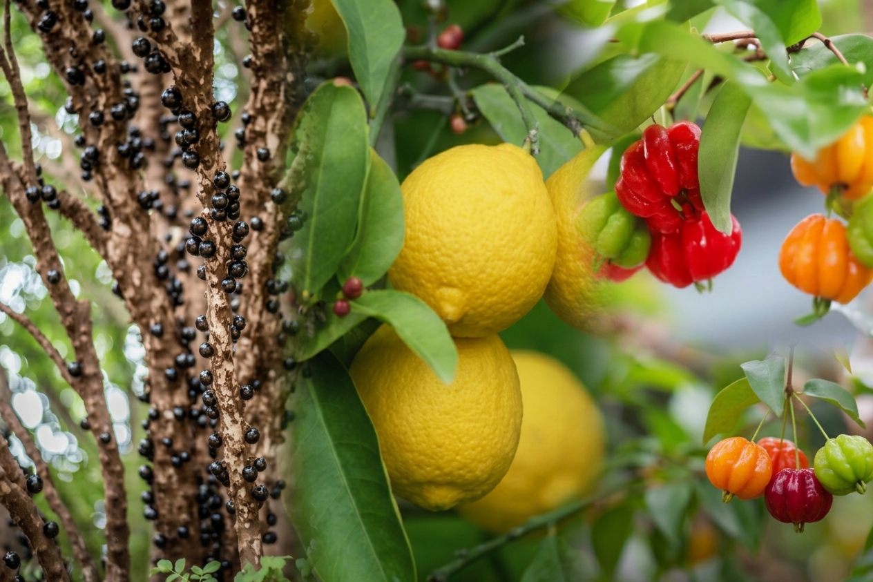 3 Frutíferas para Cultivar em Casa: Espécies para Vasos e Pequenos Quintais